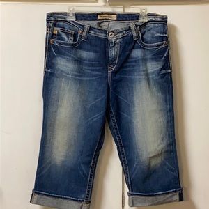 Big Star jean Capri with rolled hem